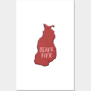 Beaver Island sticker, Beaver Fever, Beaver Island Michigan gift Posters and Art